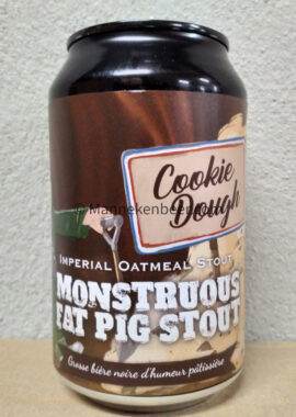 Piggy Monstruous Fat Pig Stout Cookie Dough - Manneken Beer